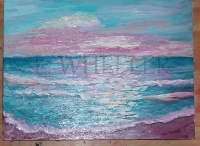 Abide The Eventide Oil Painting by Laura Wheeler