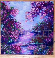 Before My Eyes Acrylic Painting by Laura Wheeler
