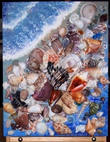 Cast Aheap Acrylic Painting by Laura Wheeler