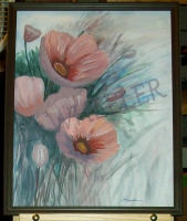 Impromptu Gouache Watercolor Painting by Laura Wheeler