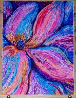 The Color Of Laughter Acrylic Painting by Laura Wheeler