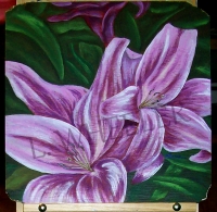 Melodia Acrylic Painting by Laura Wheeler