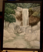 Water Music Watercolor Painting by Laura Wheeler
