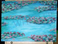 Profusion Gouache Watercolor Painting by Laura Wheeler