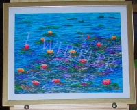 Scattered Felt Pen Painting by Laura Wheeler