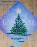 Christmas Tree Categorical Works SAMPLE PAINTING by Laura Wheeler