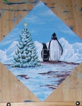 Christmas Tree Categorical Works SAMPLE PAINTING by Laura Wheeler