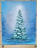 Christmas Tree Categorical Works SAMPLE PAINTING by Laura Wheeler